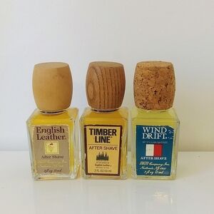 Vintage 1980s English Leather Aftershave Gift Set NOS Full Unused Bottle NEW